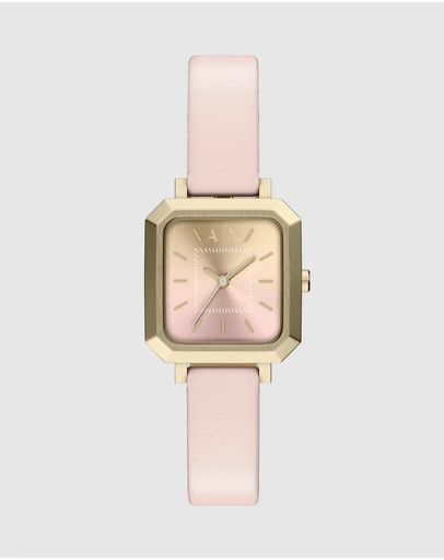 Armani Exchange - Pink Analogue Watch