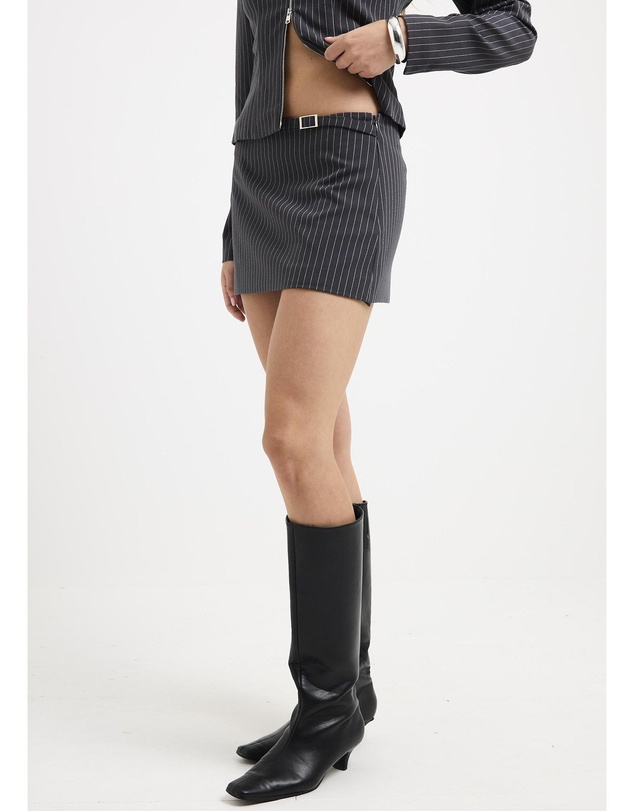 Alice In The Eve - Anna Pinstripe Mini Skirt