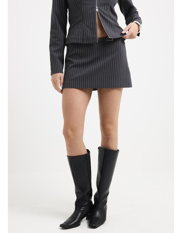 Alice In The Eve - Anna Pinstripe Mini Skirt