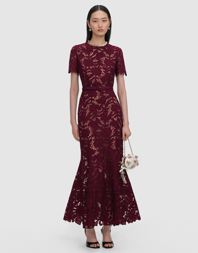 Self Portrait - Lace Midi Dress