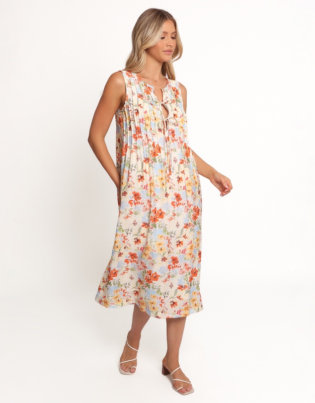 Petal & Pup - Breeze Midi Dress - Floral