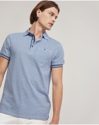 Oxford - Milo Cotton Jersey Printed Polo
