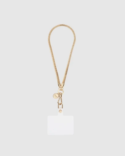 Kate Spade - Kate Spade Heart of Gold Phone Charm Wrist Strap
