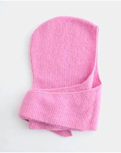 & Other Stories - Alpaca-Blend Rib-Knit Hood Scarf