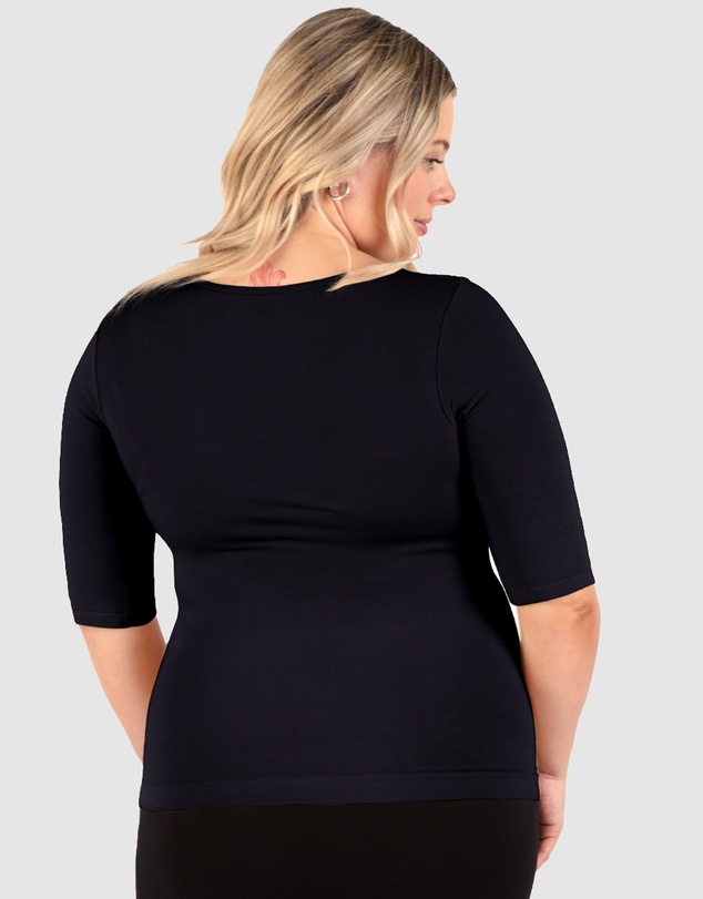 B Free Intimate Apparel - Maternity Bamboo Mid Length Sleeve Tee