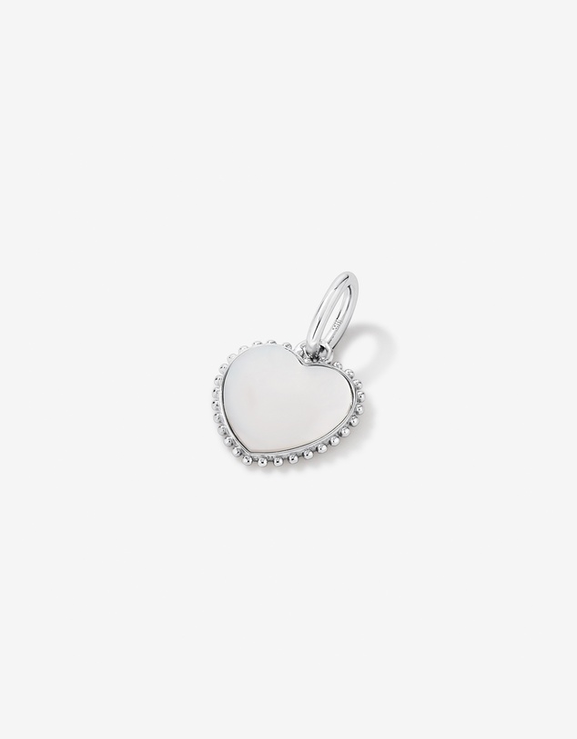 Michael Hill - Mother of Pearl Love Heart Pendant in Sterling Silver
