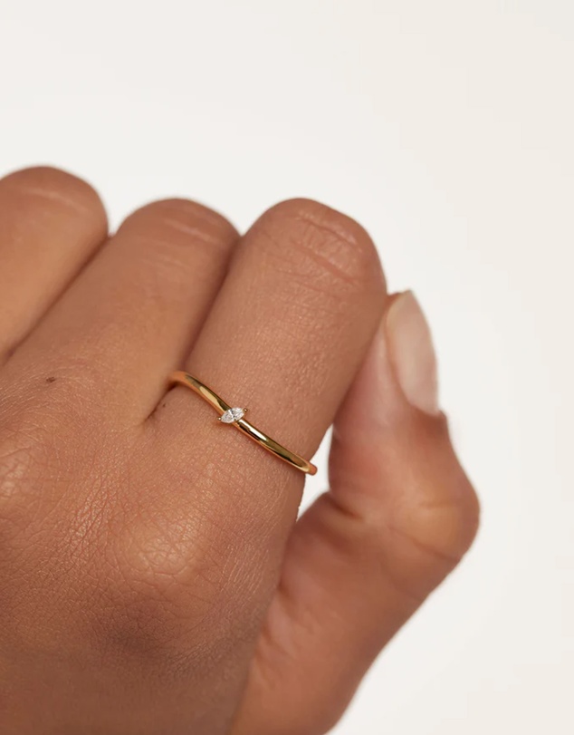 PDPAOLA - Leaf Gold Ring