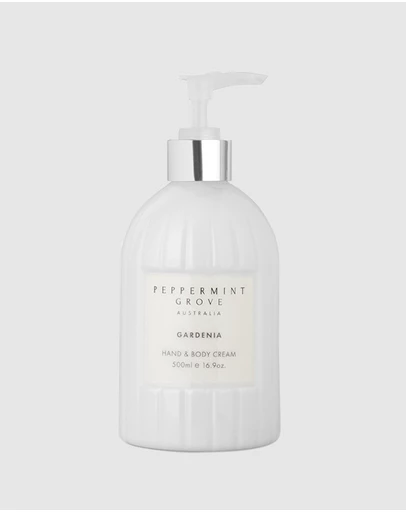 Peppermint Grove - Gardenia Hand & Body Cream - 500ml