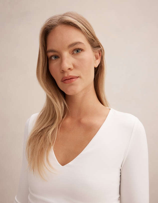 Forever New - Alice V-Neck Long Sleeves Top