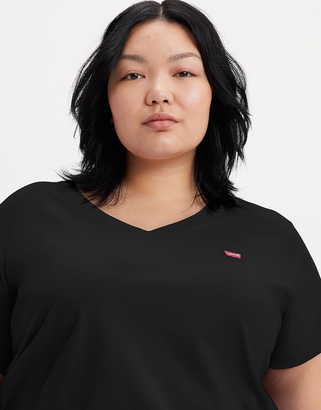 Levi's Curve - V-Neck T-Shirt Plus Size