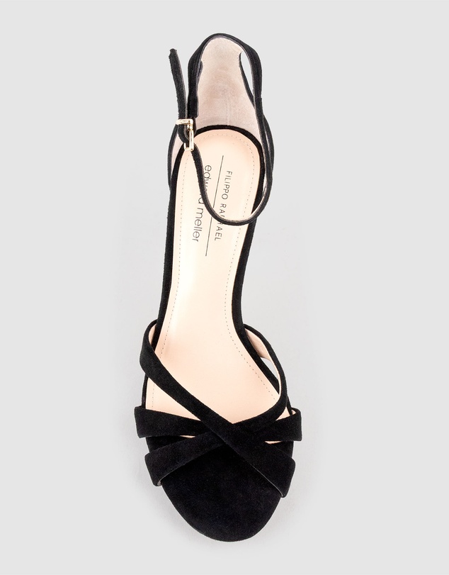Edward Meller - SADIE90 Strappy Crossover Platform Sandal