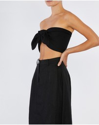 Amelius - Farah Linen Bandeau Top