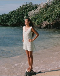 Poolside Paradiso - Messina V Knit Crochet Dress – Jewel