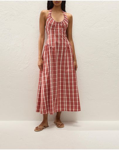 Ines Check Terra Rosso