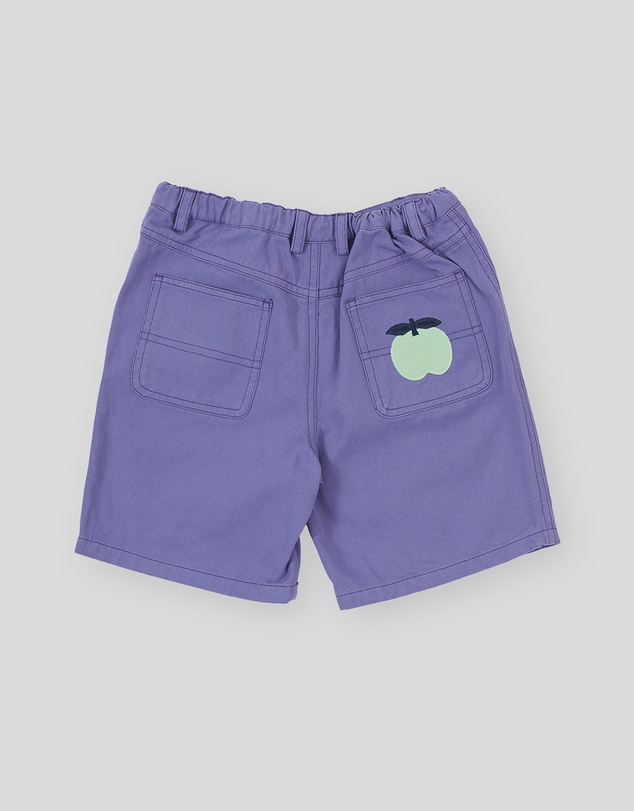 Goldie + Ace - Wide Leg Apple Denim Shorts - Babies-Kids