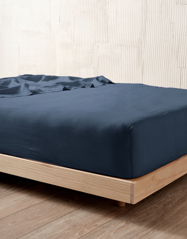 Linen House - Nimes Pure Linen Fitted Sheet