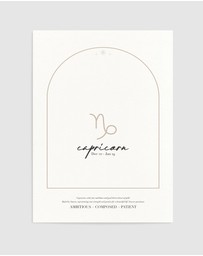 Olive et Oriel - Capricorn Zodiac Art Print A3