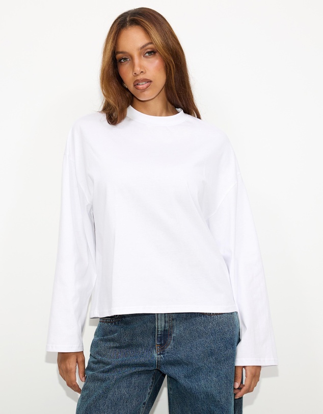 Dazie - Nostalgia Oversized Long Sleeve Tee