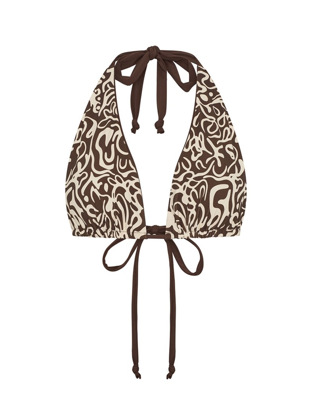 Modibodi - Swimwear Reversible Multiway Top Sea Swirl