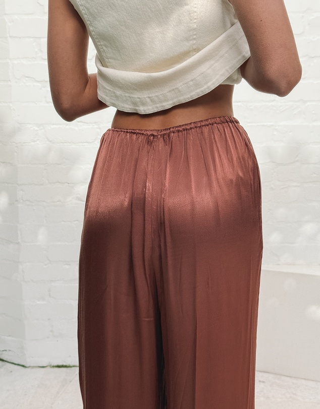 Esther & Co - Selandra Pants - Rust