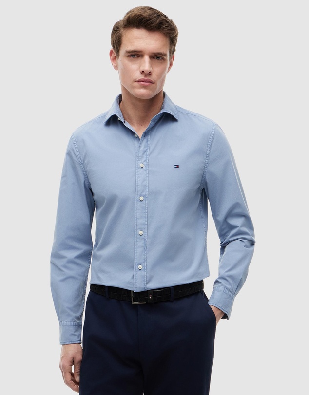 Tommy Hilfiger - Regular Fit Washed Poplin Shirt