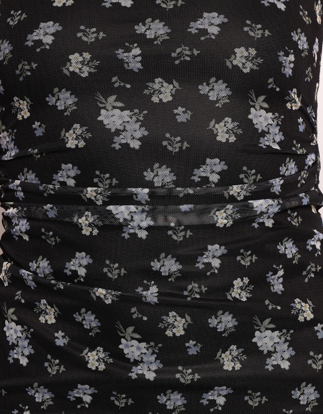 Petal & Pup - Saylor Mini Dress - Black Floral