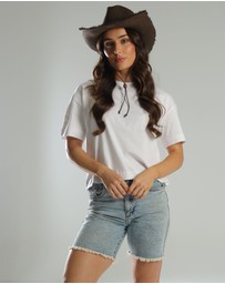 Morgan & Taylor - Ramona Cowboy Fedora in Brown