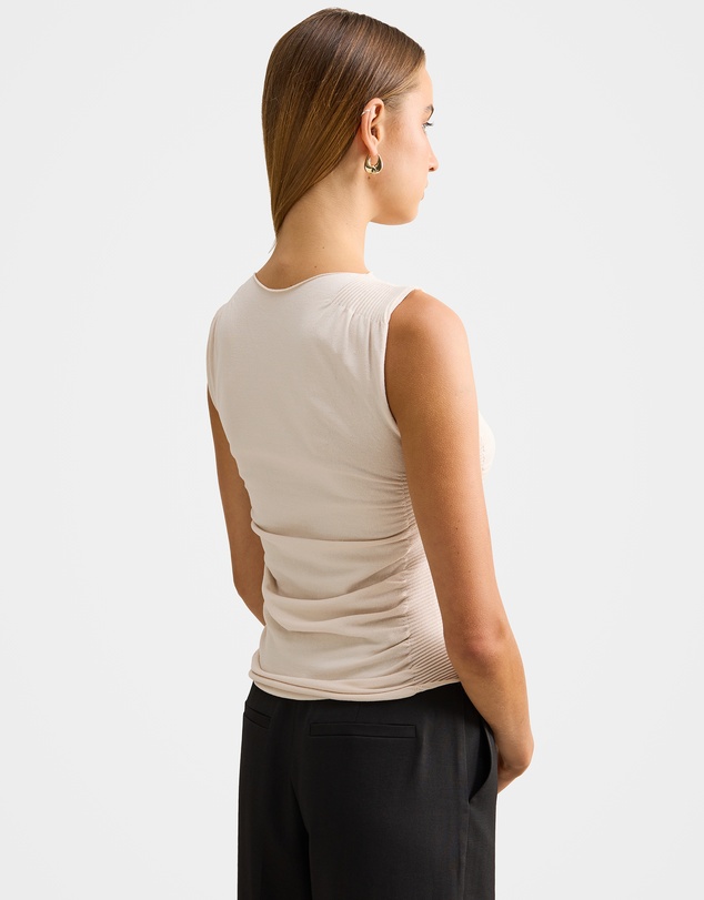 Forever New - Karlie Rib Detail Knitted Top