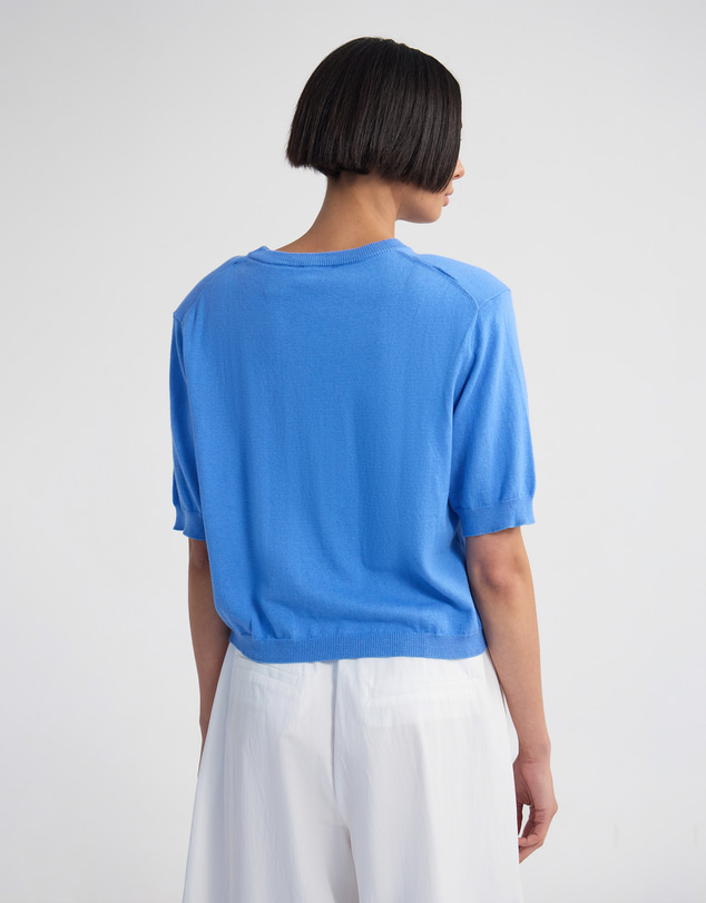Oxford - Leeta Cashmere Blend Shldr Pad Knit