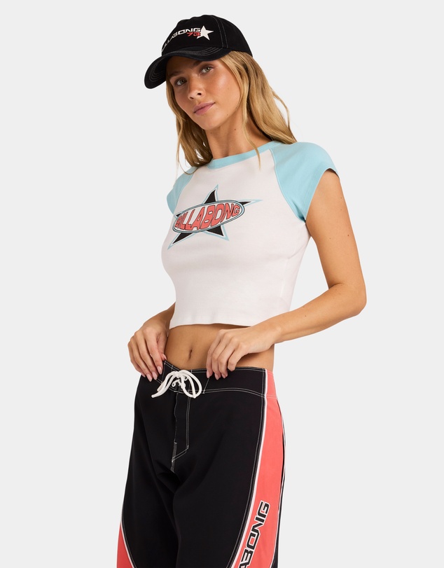 Billabong - Womens Joyride Raglan T-Shirt
