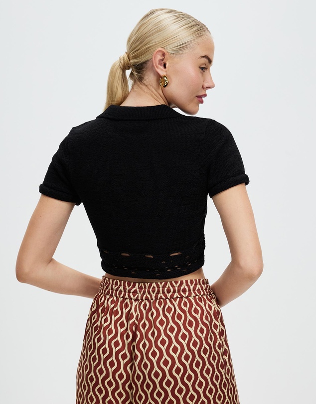 Third Form - Break Away Knit Polo Top