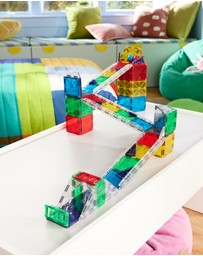 Magna-Tiles - MAGNA-TILES - Rail Racers Deluxe - 90 Piece