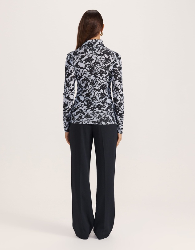 SABA - Truffle Wool Long Sleeve Top