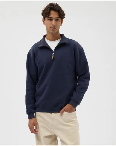 AERE - Fleece Quarter Zip