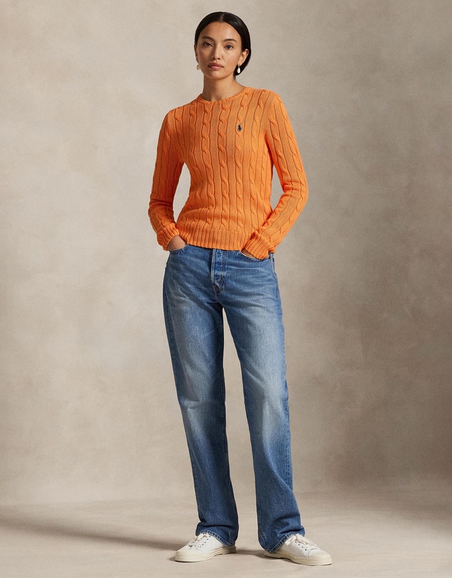 Polo Ralph Lauren - Cable-Knit Cotton Crewneck Sweater