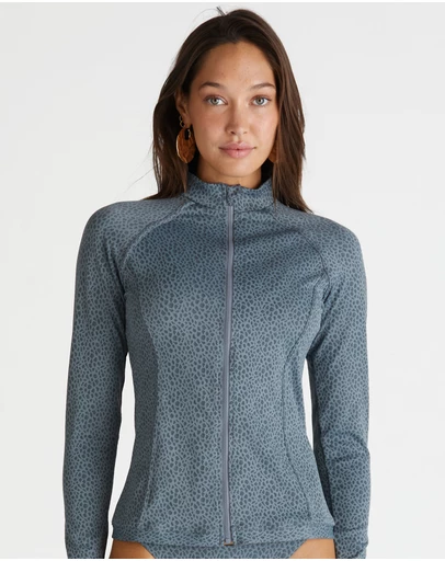Aqua Blu Australia - Dove Hayley Rash Guard