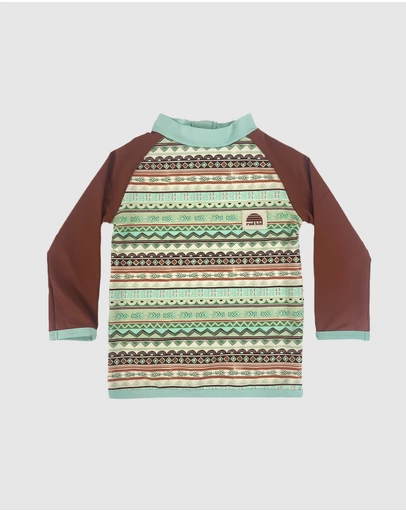 Banabae - Reef Stripe Eco Rashie