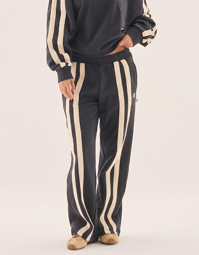 Araminta James - AJ Logo Stripe Pants