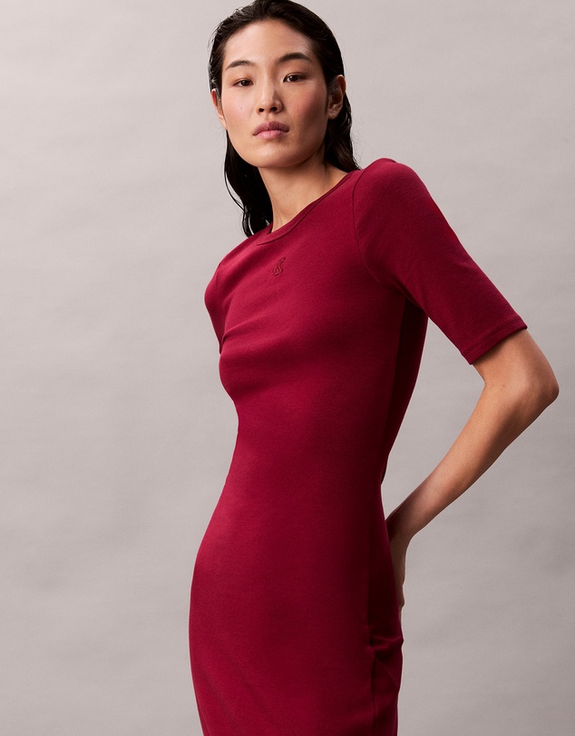 Calvin Klein Jeans - Cotton Contour Midi Dress