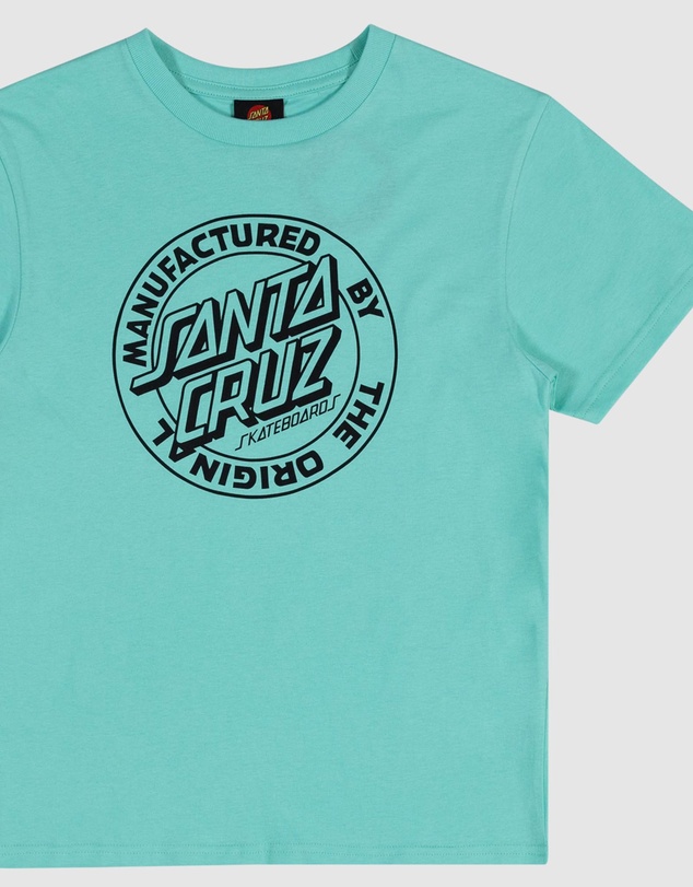 Santa Cruz - MFG Dot Front Short Sleeve Tee - Teens