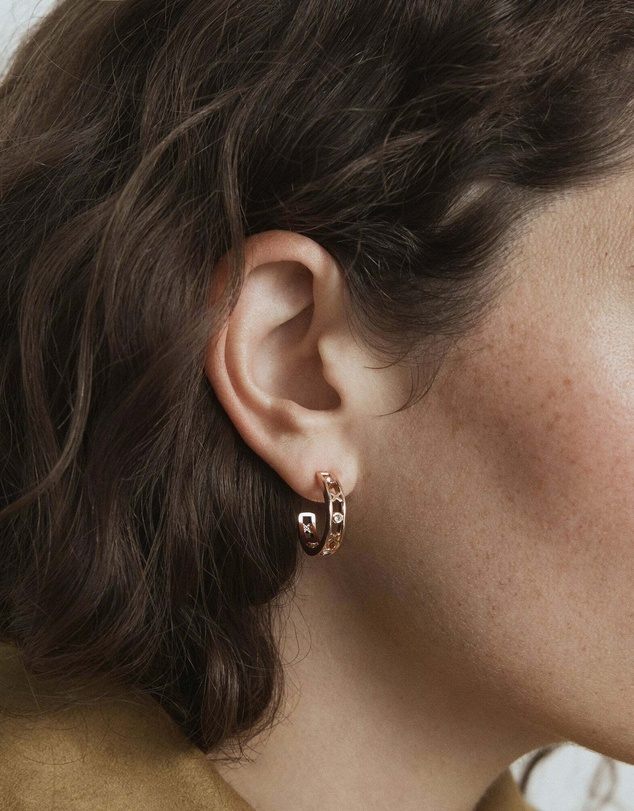 MIMCO - Amulet Hoop Earrings