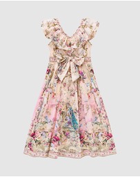 Camilla - Tiered Frill Maxi Dress - Kids-Teens