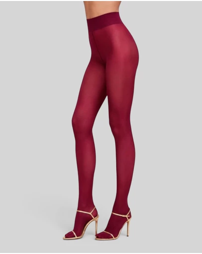 High Heel Jungle - Silk Glazed Skin - Burgundy