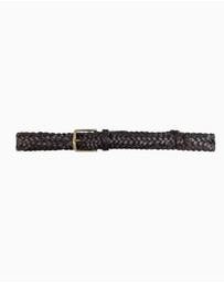 Simon Carter - Woven Pin Buckle Belt