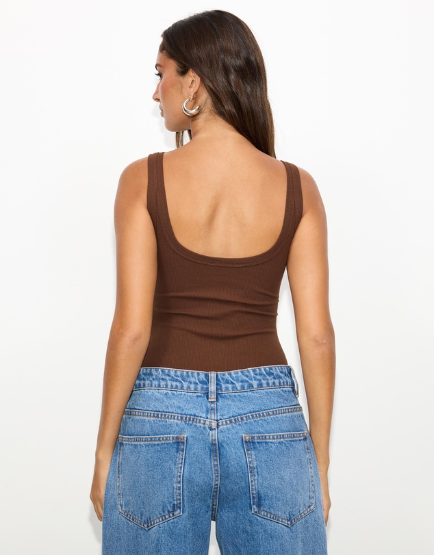 Dazie - Remi Ribbed Bodysuit