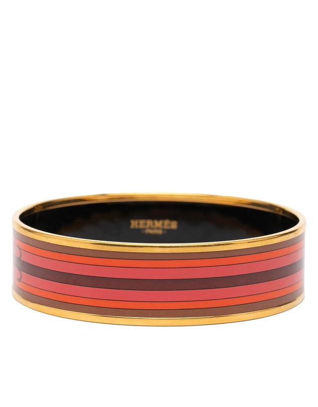 Pre-Loved by Azura Reborn - Pre-Loved Wide Printed Enamel Bangle 65