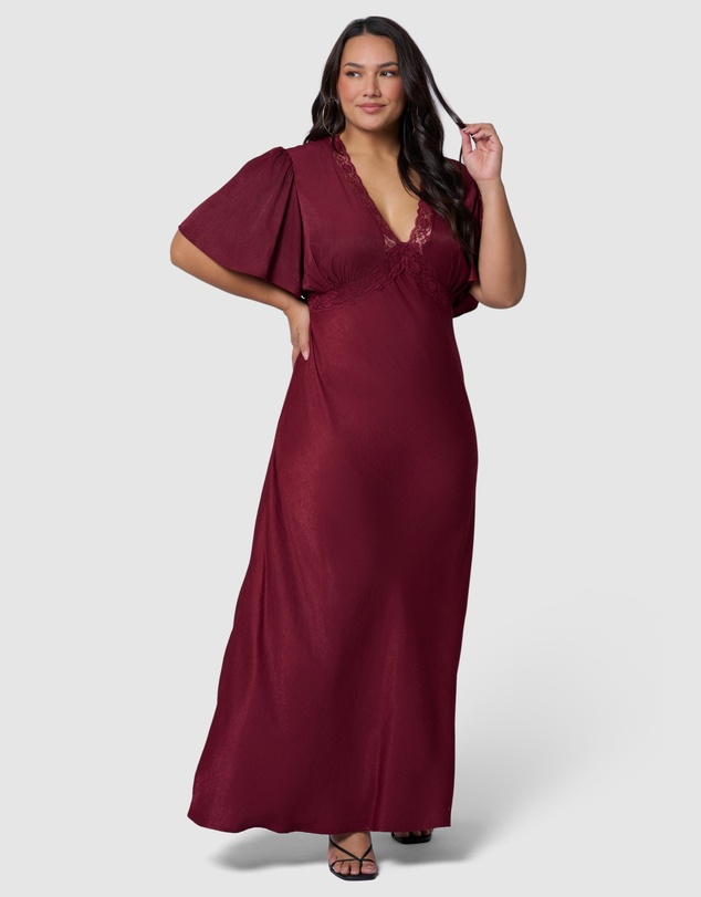 Sunday In The City - Electric Guitars Maxi Dress