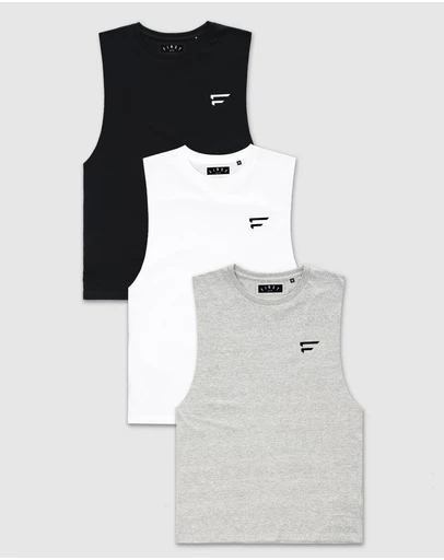 First Division - 3-Pack Performance Crest Tank