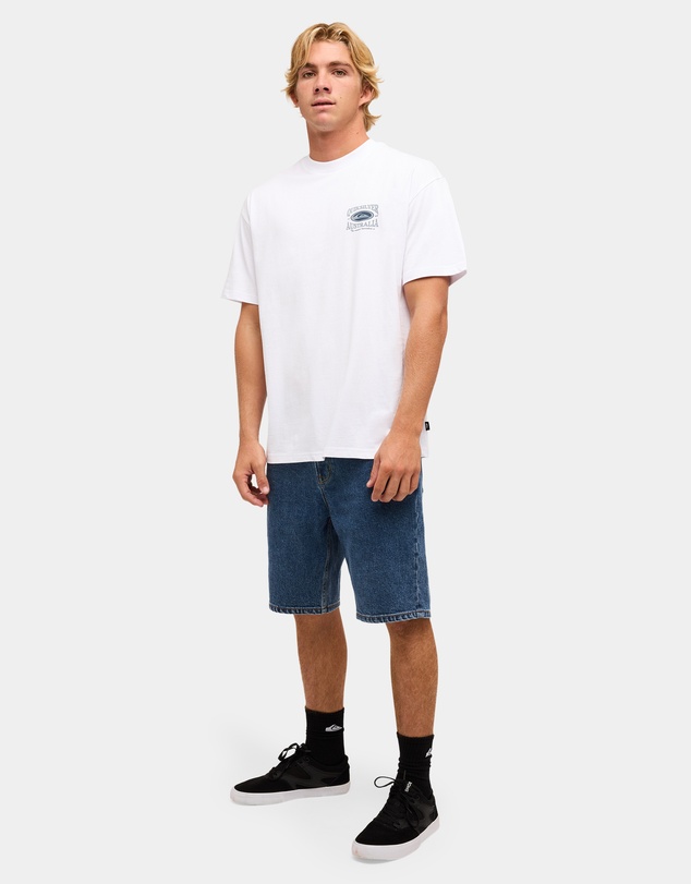 Quiksilver - Mens Retro Lock Up T-Shirt