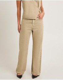 Subtitled - Alexa Mid Rise Relaxed Denim Jeans